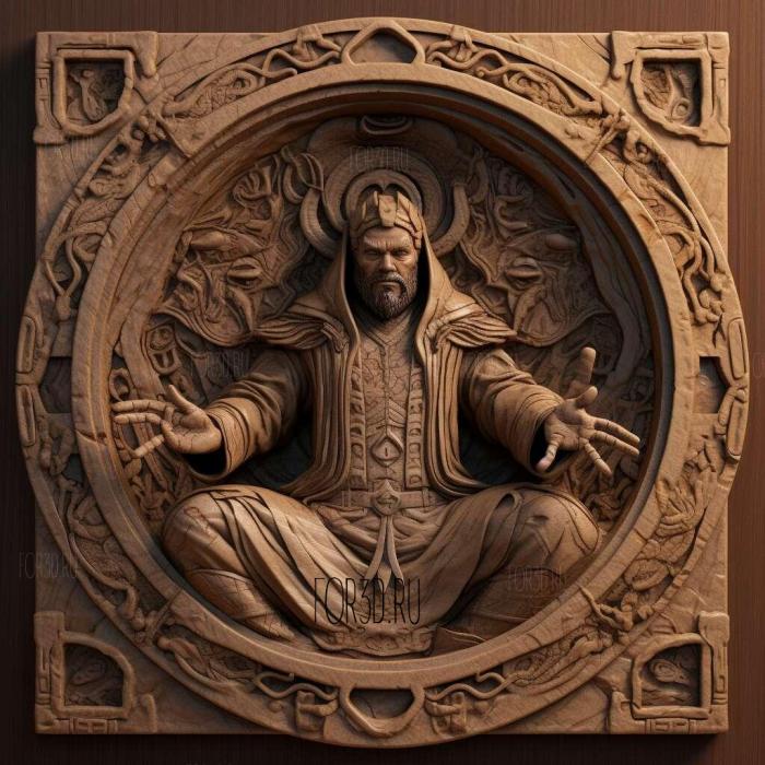 Doctor Strange in the Multiverse of Madness movie 3 stl model for CNC